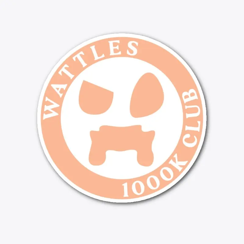 1000k Club Sticker